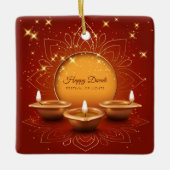 Diwali Keramik Ornament (Vorderseite)