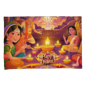 Diwali Kissenbezug (Vorderseite-Rechts)