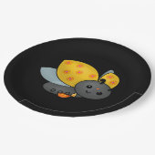 Diwali Ladybug mit Deepa Pappteller (Schrägansicht)