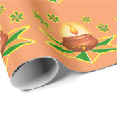 Diwali Laterne Geschenkpapier (Rolleneckpunkt)