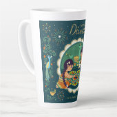 Diwali Latte Tasse (Linke Ecke)