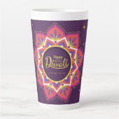 Diwali Latte Tasse (Vorderseite)