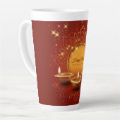 Diwali Latte Tasse (Linke Ecke)