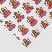 Diwali Laxmi Tissue Paper Seidenpapier (Ausschnitt)