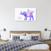 Diwali Leinwanddruck (Insitu (Schlafzimmer))