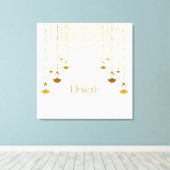 Diwali Leinwanddruck (Insitu (Holzboden))