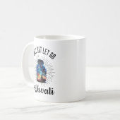 Diwali-Lichterglas – Festival der Lichter Kaffeetasse (Vorderseite Links)