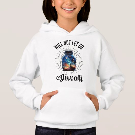Diwali Light Jar – Festival of Lights Hoodie (Vorderseite)
