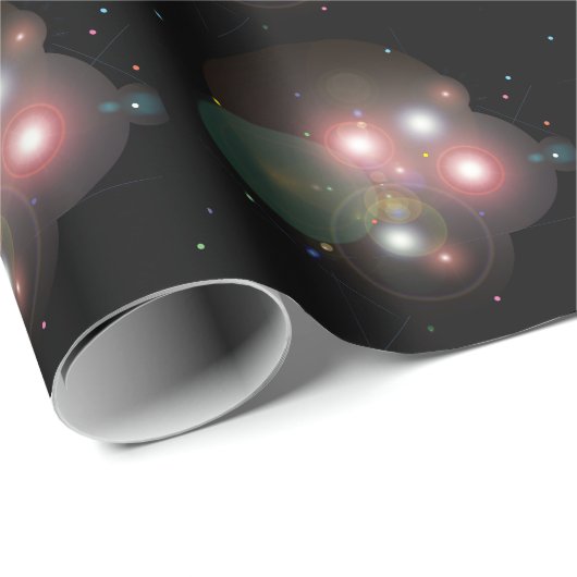 Diwali Lights Geschenkpapier (Rolleneckpunkt)