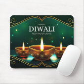 Diwali-Mauspad Mousepad (Mit Mouse)