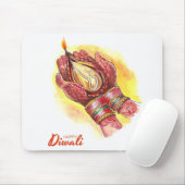 Diwali-Mauspad Mousepad (Mit Mouse)
