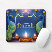 Diwali-Mauspad Mousepad (Mit Mouse)