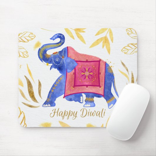 Diwali-Mauspad Mousepad (Mit Mouse)