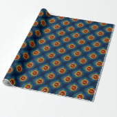 Diwali mit Diya und Rangoli Geschenkpapier (Ungerollt)