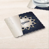 Diwali mit Diya Untersetzer (angewinkelt)