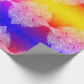 DIWALI MUSTER! GESCHENKPAPIER (Ecke)