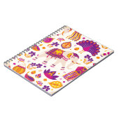 Diwali-Notebook Notizblock (Linke Seite)