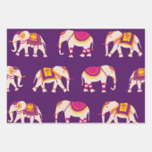 Diwali Packpapier Geschenkpapier Set (Vorderseite 3)