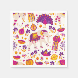 Diwali Paper Napkin Serviette