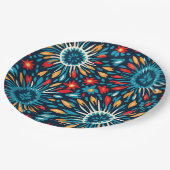 Diwali Pappteller (Schrägansicht)