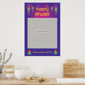 Diwali Party Prop für Foto-Stand Poster (Küche)