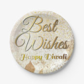 Diwali Party Tellers Pappteller (Vorderseite)