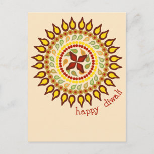 Diwali Postcard Postkarte