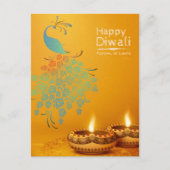 Diwali Postkarte (Vorderseite)