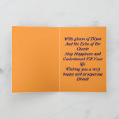 diwali   puja karte (Innenseite)