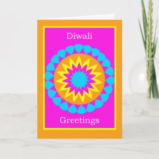 Diwali Rangoli Karte