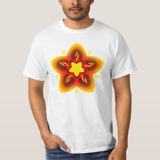 Diwali rangoli T-Shirt (Vorderseite)