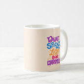 Diwali special light over darkness festive kaffeetasse (VorderseiteRechts)