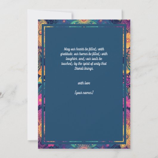 Diwali Splendor (Rückseite)