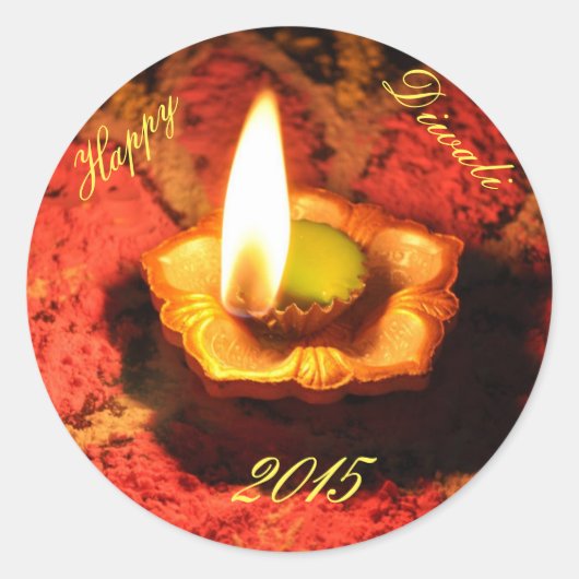 Diwali Sticker (Vorderseite)