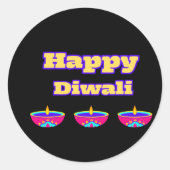 Diwali Stickers ( Happy Diwali) (Vorderseite)