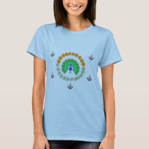 Diwali-T-Shirts für doppelte Druckausgabe - Diyas T-Shirt