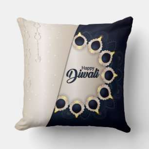 Diwali Throw Pillow Kissen