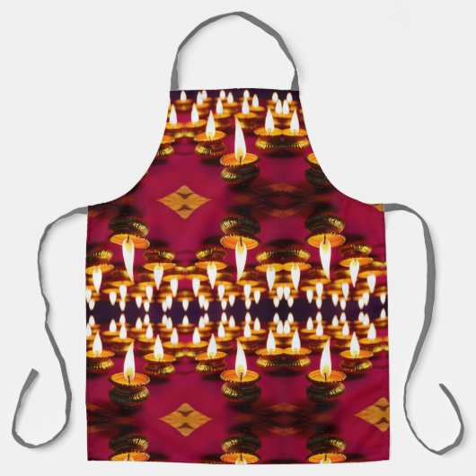 Diwali Traditionen Schürze (Vorderseite)
