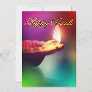 Diwali-Urlaubskarte Feiertagskarte