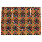 Diwali Vibes Große Geschenktüte (Rückseite)