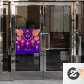 Diwali Window Clying Fensteraufkleber (Büro Tür)