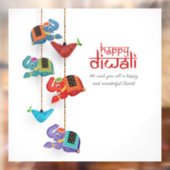 Diwali Window Clying Fensteraufkleber (Blatt 2)