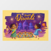 Diwali Window Clying Fensteraufkleber (Blatt)