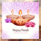 Diwali Window Clying Fensteraufkleber (Blatt 2)
