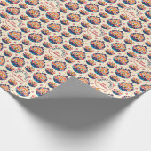 Diwali Wrapping Paper - Custom Text Edition Geschenkpapier (Ecke)