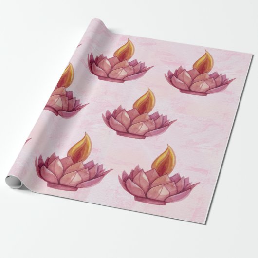 Diwali Wrapping Paper Geschenkpapier (Ungerollt)