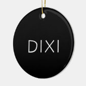 Dixi Keramik Ornament (Links)