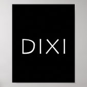 Dixi Poster (Vorne)