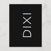 Dixi Postkarte (Vorderseite)