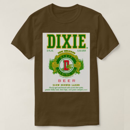 DIXIE BEER 19 T-Shirt (Design vorne)